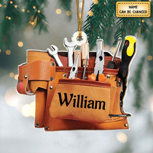 Personalized Mechanic Tools Set Ornament,Custom Repair Tool Sets Christmas Tree Ornament