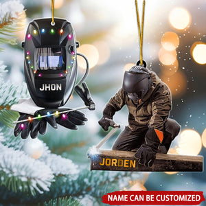 Welder Personalized Ornament, Xmas Tree Decor Gift For Welder